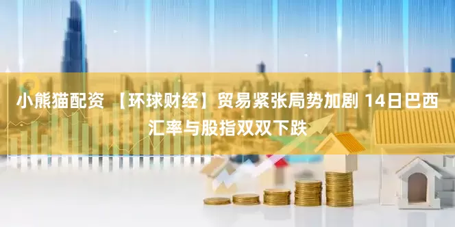 小熊猫配资 【环球财经】贸易紧张局势加剧 14日巴西汇率与股指双双下跌